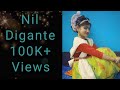 Nil Digante | Rabindra sangeet | Dance by Soumili karak |
