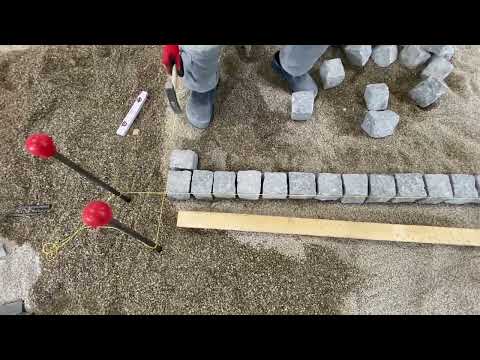 Kleine Pflasterschule - Segmentbogenpflaster: 3 - Die Einfassung