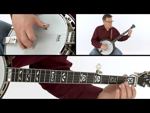Beginner Bluegrass Banjo Lesson - Jesse James Fast - Ned Luberecki