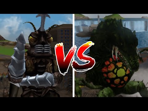 Megalon vs Biollante (CPU Fights) | Godzilla Unleashed: Overhaul Revolution