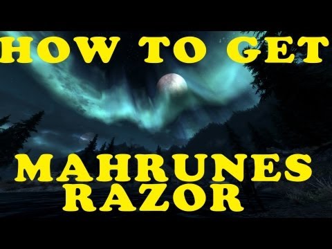 Skyrim: How to get Mehrunes' Razor [1080p]