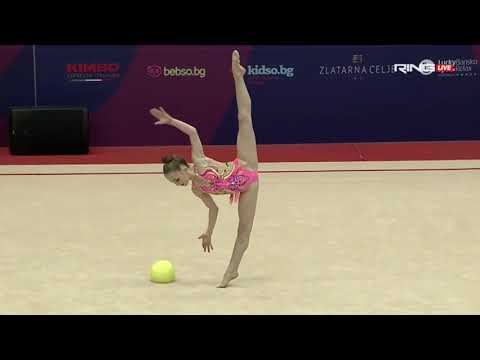 Stiliana Nikolova (BUL) final pelota - IT Sofia Cup 2021