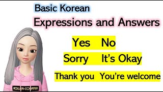 Korean Expressions |   Thank you, You