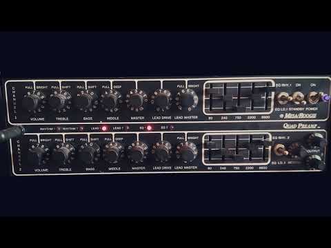 Mesa Boogie Quad Preamp (Mark III mode) - Suhr Reactive Load IR (Part 6) Lead Solo Tones
