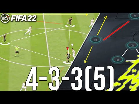 Why 433(5)/False 9 is the BEST formation for Tiki-Taka To Give You More Wins (TACTICS) - FIFA 22
