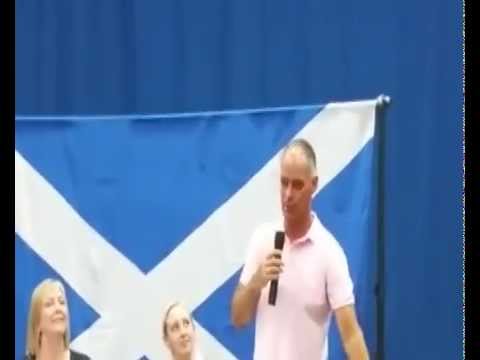 Tommy Sheridan in Paisley Wed 25th June
