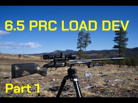 6 5 PRC Load Development: For Long Range Hunting: Part 1