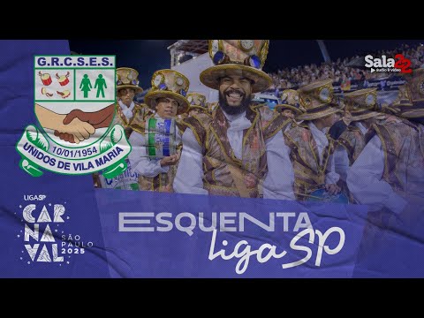 UNIDOS DE VILA MARIA 4K - ESQUENTA | CARNAVAL 2025 - LIGA-SP