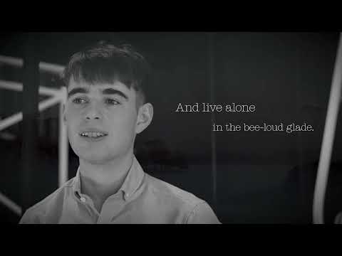 The Lake Isle of Innisfree, read by Luke Dolan – Yeats Nobel Centenary