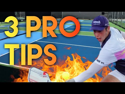 3 Pro Pickleball Tips to MASSIVELY Improve Your Game