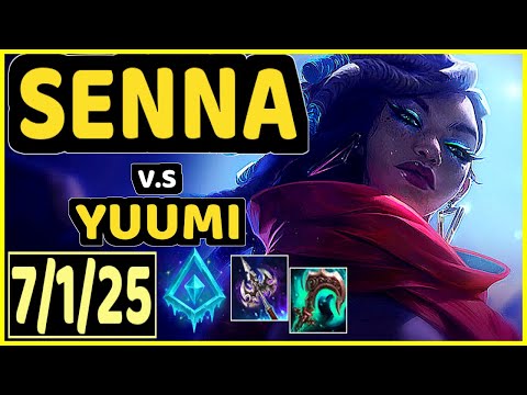 CéOS (SENNA) vs YUUMI - 7/1/25 KDA BOTTOM SUPPORT CHALLENGER GAMEPLAY - BR