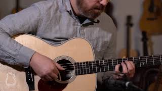 Video thumbnail for Collings OM2H, Sitka Spruce & Indian Rosewood demo by Carter Vintage Backstage