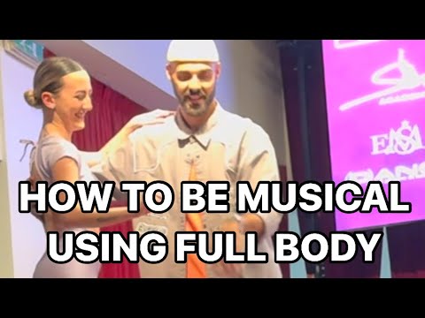 Salsa musicality (full body) - Samuel Funflow & Carolina Sosa - Salsanamá 2024 Impro Social Couple