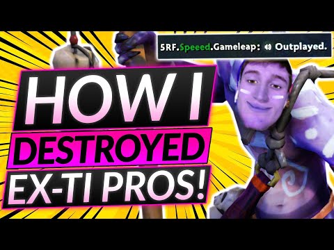 How I EASILY DELETED a team of TI PROS - Witch Doctor is TOO BROKEN - Dota 2 Support Guide