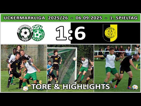 STORKOW/VIETMANNSDORF - SV  LÜBBENOW 1:6 - Tore & Highlights [UM-Liga 2025/26 - 1. Spieltag]