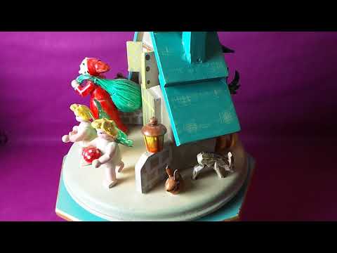 Steinbach uralte Spieluhr Nr.165 - seltenes Sammlerstück aus dem Erzgebirge