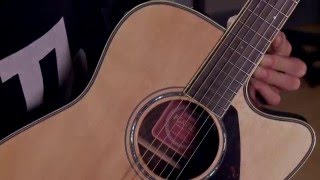 Video thumbnail for Yamaha FGX730SC Acoustic Electric Guitar Performance by Kraft Music
