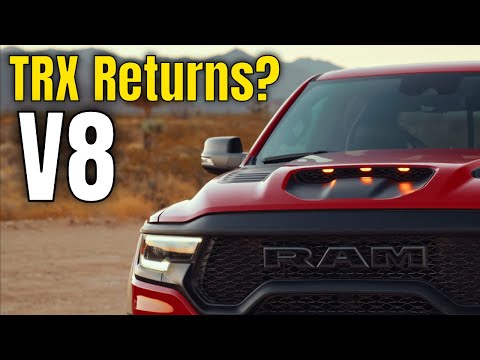 2026 Ram TRX Will Be Back With a Supercharged V8 and SRT Power!