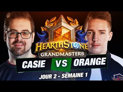 EUROPEAN GRANDMASTERS ► CASIE VS ORANGE - JOUR 2 SEMAINE 1