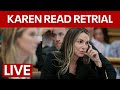 LIVE Karen Read Trial Day 12 Of Her Retrial