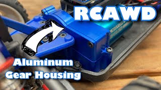 RCAWD Aluminum Gear Housing for LaTrax Prerunner, Teton or Rally