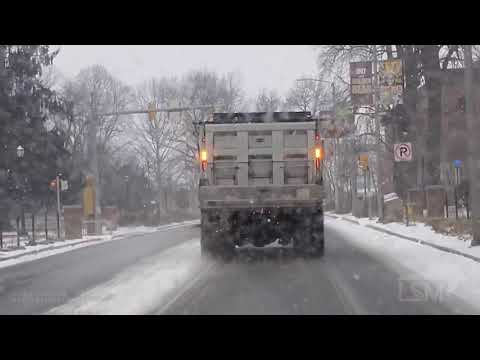 01-31-2021 Kutztown, PA - Plow Train,  Road Preparation,  And Various Berks County Winter Storm Scen