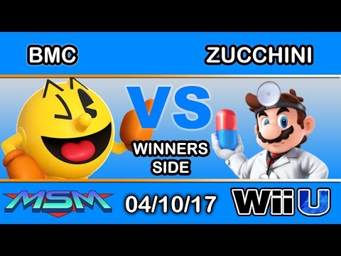MSM 93 - BMC (Pac-man) Vs. Zucchini (Dr. Mario) Winners Side - Smash Wii U