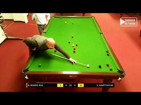 TORINO SNOOKER CLUB - REG. FIBIS PIEMONTE CAT. C 2020/21 - R. BOERO RUL vs V. MARTYNYUK