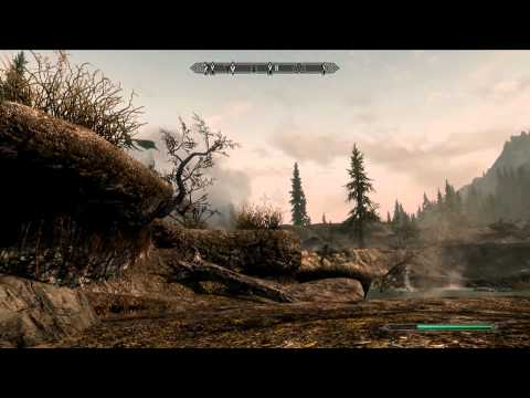 Skyrim: Drachenkampf in Drachenrüstung (Gameplay) [Deutsch]