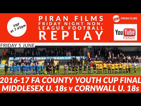 FA COUNTY YOUTH CUP FINAL  2016-17