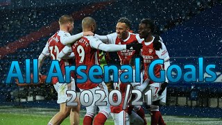 All 94 Arsenal Goals 2020/21