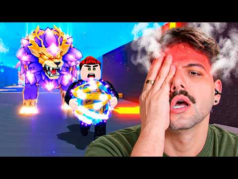 CHEGUEI NO BOSS FINAL do roube um ovo no roblox