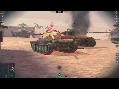 WZ-111G FT - 6k Damage - 2v5 - Wot Blitz (4x Match)
