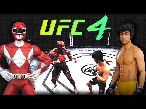 Red Ranger (Power Rengers) vs. Bruce Lee - EA sports UFC 4