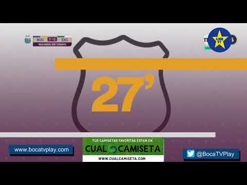 Boca 7 - Excursionistas 0 #FutbolFemenino