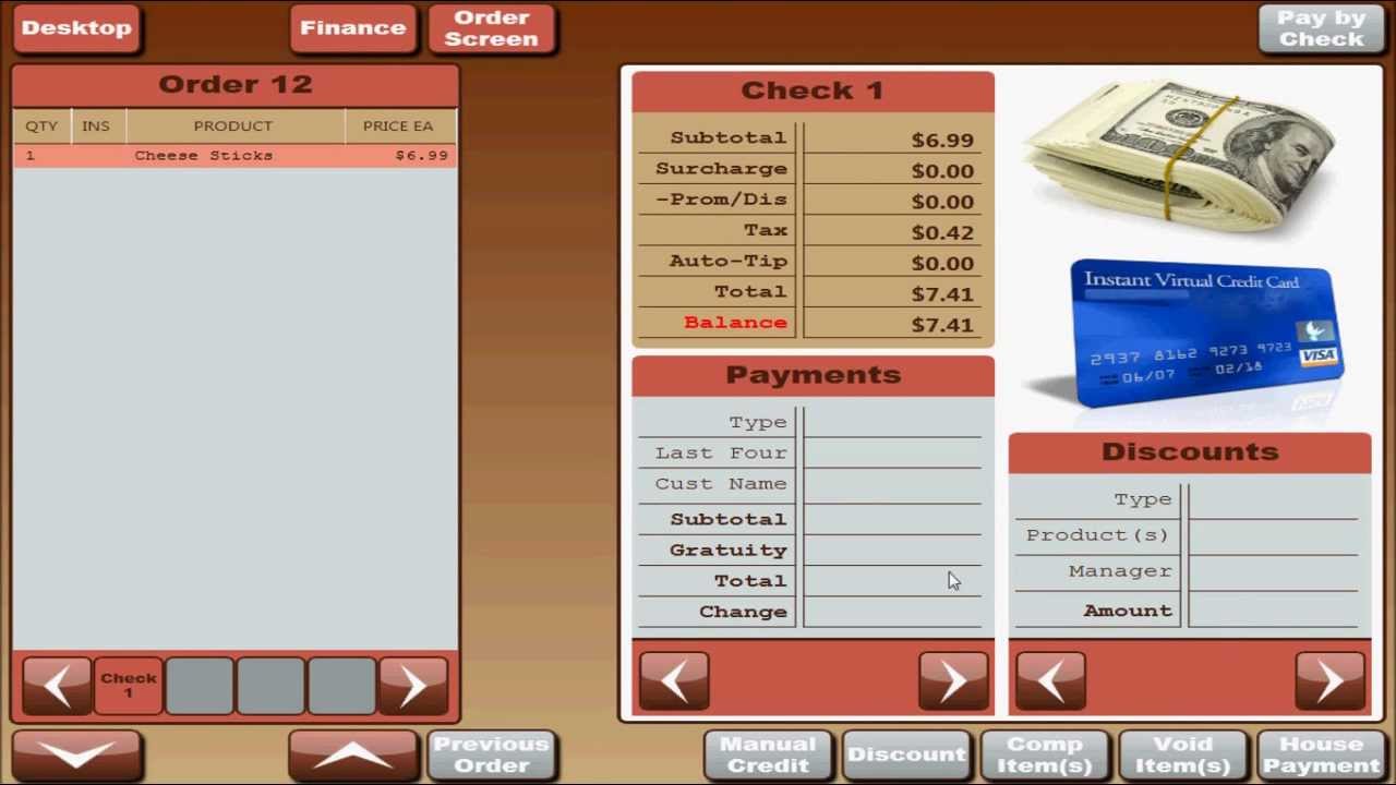 Payments and Payment Types