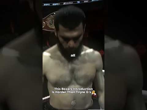 This Boxers Introduction Is Harder Than Triple G's 🤯