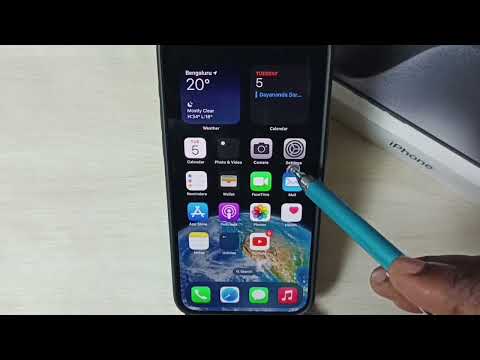 iPhone 13/13 Pro Max : How to Enable Double Tap Lock iPhone | Lock Screen and Wake