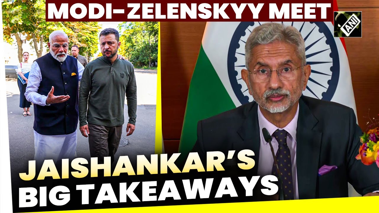 Full Press Conference: Big takeaways from EAM S Jaishankar on PM Narendra Modi’s visit to Ukraine