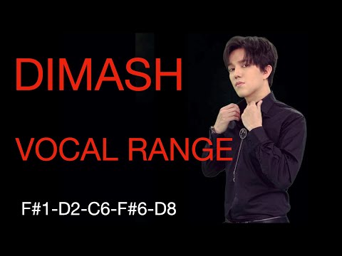 DIMASH Qudaibergen VOCAL RANGE (F#1-D8)