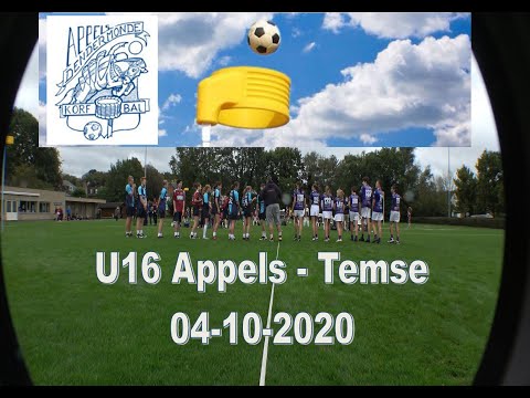 Korfbal U16 Appels - Temse B  04-10-2020
