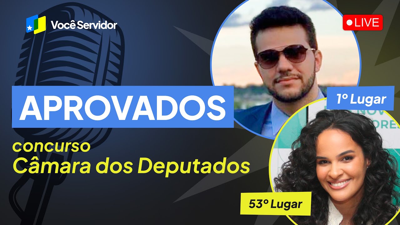 LIVE - APROVADOS NA CÂMARA DOS DEPUTADOS