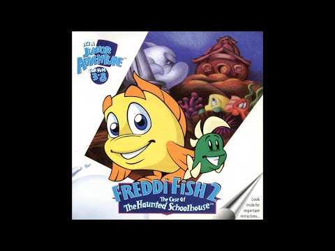 Freddi Fish 2: The Case of the Haunted Schoolhouse (PC, Windows) [1996] longplay