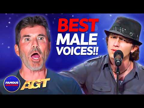 TOP 10 Male Singers On AGT! 🎤