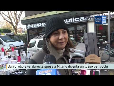 Burro, olio e verdure: fare la spesa a Milano è diventato un lusso per pochi