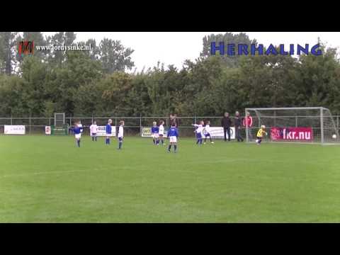 CTV Zeeland Voetbal - Doelpunt jordy 1-3 nieuwland F2 - Serooskerke F1 21092013.mp4