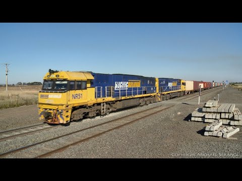 5AM5 Pacific National Container Train (2/4/2021) - PoathTV Australian Railways