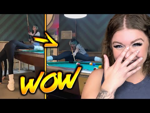 Play Pool with MY A#$! | Try Not to OH or WOW | 90