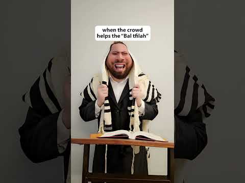 When the crowd helps the 'Bal tfilah"
