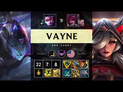 Vayne ADC vs Xayah - NA Master Patch 25.14